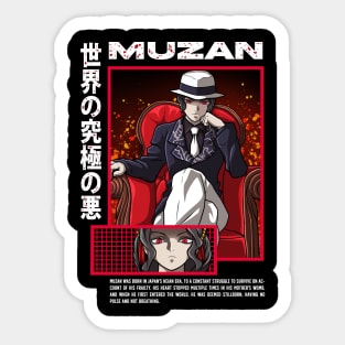 Big Bad Muzan Artwork Sticker